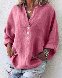 Io | Bluse im Ibiza-Stil für Damen – Rosa