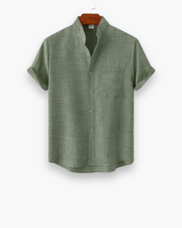 Herren Elegantes Sommerkleid | Kurzarm – Grün