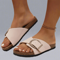 Adelundis | Elegante Orthopädische Sandalen – Cremeweiß