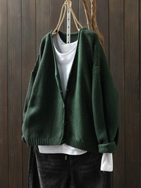 Amore | Strickcardigan – Grün