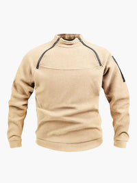 Serge | Warmer Fleecepullover – Khaki