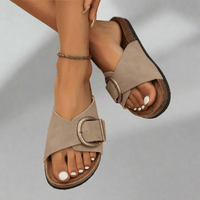 Adelundis | Elegante Orthopädische Sandalen – Khaki