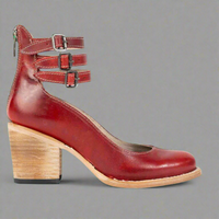 Clarine | Handgefertigte Premium-Stiefeletten für stilvolle Tage – Rot