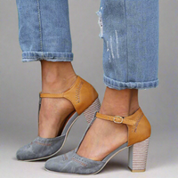 Frederick | Bequeme Sandalen – Grau