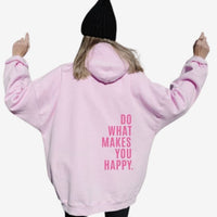Mila | Oversized Hoodie – Hellrosa 2