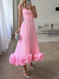 Livia | Elegantes & einzigartiges Boho-Kleid – Rosa
