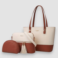 Lior | 3-teiliges Taschenset – Braun