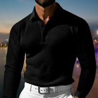 Brenson™ - Premium-Polo Pullover – Schwarz