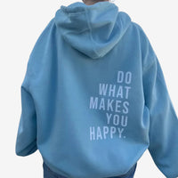 Mila | Oversized Hoodie – Blau