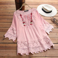 Lindy | Stylisches Sommertop – Rosa