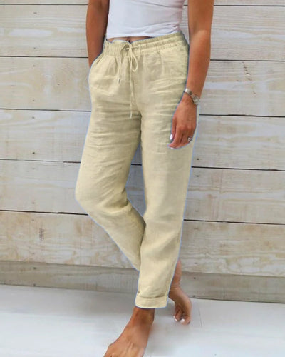 Veronica | Lässige Hose mit geradem Bein