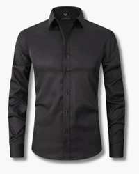 Herren Atmungsaktives Shirt | Lange Ärmel – Schwarz