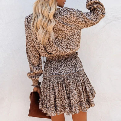 Aurelia - Leopardenmuster-Kleid