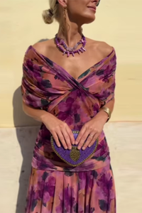 Clara | Elegantes Maxikleid für besondere Anlässe Damen – Verzauberter Garten