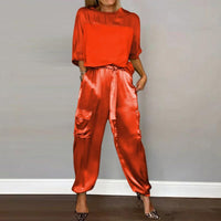 Heidi-Mode | Bequemes und Stilvolles Set – Rot