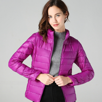 Lizzy | Ultraleichte Daunenjacke – Lila