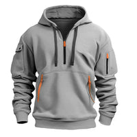 Stilvoller Hoodie 1+1 Gratis – Hellgrau