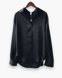 Damen Lässige Elegante Bluse | Vielseitig – Schwarz