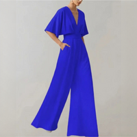 Yoko - Eleganter und trendiger Jumpsuit – Blau
