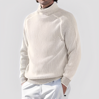 Chadwick - Gemütlicher Rollkragenpullover – Beige