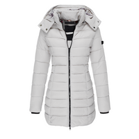 Louisa - Elegante und gemütliche Jacke – Weiß