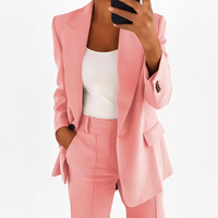 Muriel - Elegantes und trendiges Anzug-Set – Rosa
