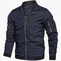 Stefan | Premium Bomberjacke – Marine