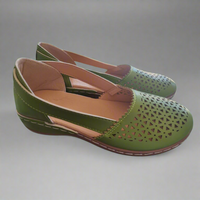 Leandra | Orthopädischer Komfortschuh aus Premium-Material – Grün