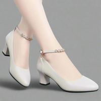 Zymara | Pumps aus Premiumlack für dein Büro-Style – Cremeweiß