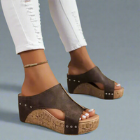 Urswen | Premium Sandalen für Ultimativen Komfort – Braun