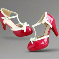 Swenja | Elegante Sandalen für den Sommer – Rot
