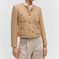 Heidi-Mode | Kamel Sommerjacke für Damen – Braun