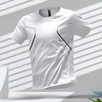 Dane - Bequemes T-Shirt – Weiß