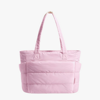 Shelly | Stilvoller Puff-Rucksack – Rosa