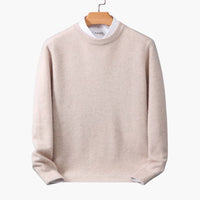 Feinstrick Pullover für Herren – Beige