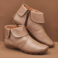 Mia | Elegante Damen Stiefel Stilvoll – Beige