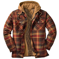 Flynn - Schicke Jacke mit Kapuze – Braun