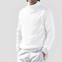 Chadwick - Gemütlicher Rollkragenpullover – Weiß