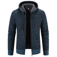 Alarik - Strickjacke für Männer – Blau