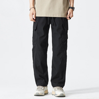 David | Herren Cargo Pants Brighton im entspannten Look – Schwarz