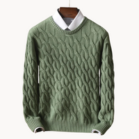 Juno | Sweater – Erbsengrün