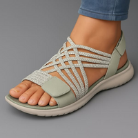 Sanarita - Orthopädische Sandalen – Grün