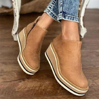 LAVINIA – Luxuriöse Lederstiefel für Damen – Hellbraun