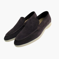 Wildleder Loafers für Herren – Dunkelgrau