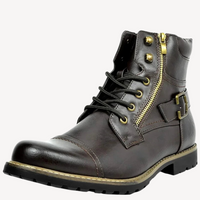 Hendrik | Moderne Herrenstiefel – Kaffeebraun
