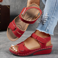 Joséphine™ - Premium Orthopädische Komfortsandalen – Rot