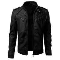 | Luxorische Lederjacke – Schwarz