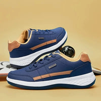 Lars | Herren Street Sneaker Schnürung Casual Urban Modern Komfort – Blau