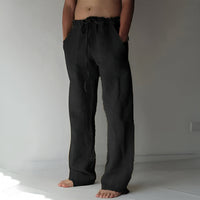 Daxter | Herren Stilvoll Sommerhose | Leicht – Schwarz