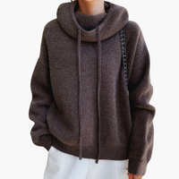 Daniela | Bequemer Hoodie – Braun